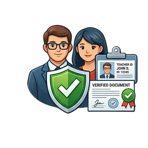 Верификация на учители — проверка на документи и профил